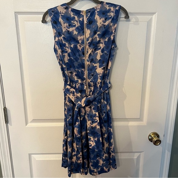 Crewcuts Girls Pink and Blue Abstract Floral Dress No Size Tag, See Photos - Picture 4 of 6